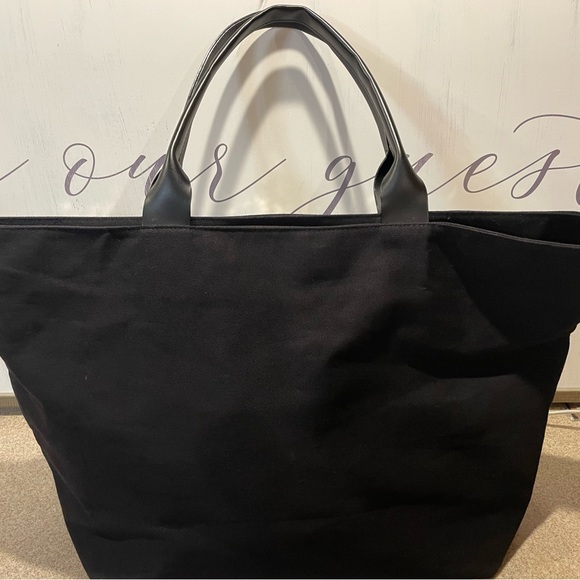 Victoria's Secret Black and Silver Sequin Tote Bag - Picture 9 of 10